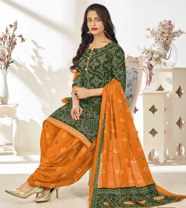 Pure Cotton printed suit